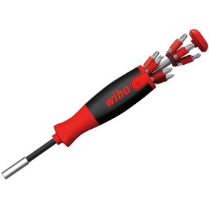 Wiha Liftup 25 Magnetic Screwdriver With Bit Magazine (sl, Ph, Pz, Tx) Wiha Liftup 25 Magnetic Screwdriver With Bit Magazine (sl, Ph, Pz, Tx)