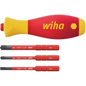 Wiha Softfinish Electric Slimvario Screwdriver Set, 4 Piece Wiha Softfinish Electric Slimvario Screwdriver Set, 4 Piece