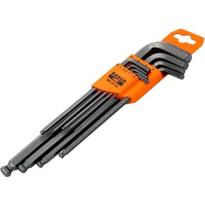 Bahco Be-9770 Metric Long Ball End Hex L-key Set, 9 Piece Bahco Be-9770 Metric Long Ball End Hex L-key Set, 9 Piece