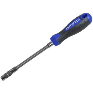 Faithfull Flex Drive Screwdriver 6.5mm (1/4in) Magnetic Faithfull Flex Drive Screwdriver 6.5mm (1/4in) Magnetic