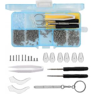 Unbranded Eyeglass Sunglass Glasses Repair Tool Kit, 500 Pcs Spectacle Repair Screwdriver Unbranded Eyeglass Sunglass Glasses Repair Tool Kit, 500 Pcs Spectacle Repair Screwdriver