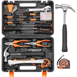 VEVOR Household Tools Kit 132 Piece General Home/Auto Repair Tool Set with Port VEVOR Household Tools Kit 132 Piece General Home/Auto Repair Tool Set with Port