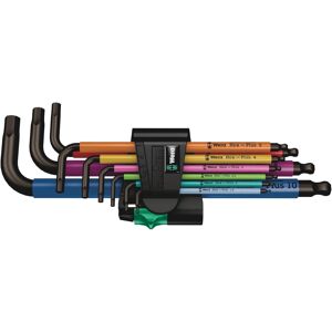 Wera 950 SPKL/9 SM N SB Multicolour BlackLaser L-key set, 9pc, Metric, 1.5-10mm, Wera 950 SPKL/9 SM N SB Multicolour BlackLaser L-key set, 9pc, Metric, 1.5-10mm,