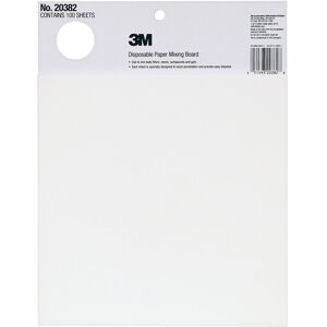 3M Disposable Paper Mixing Board 20382 Non Porous Solvent Resistant Non Soak 3M Disposable Paper Mixing Board 20382 Non Porous Solvent Resistant Non Soak