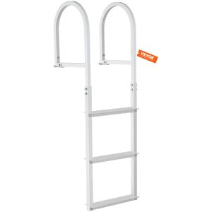 VEVOR Removable Dock Ladder 3 Steps 500lbs Load Capacity Aluminum Swim Ladders VEVOR Removable Dock Ladder 3 Steps 500lbs Load Capacity Aluminum Swim Ladders