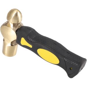 senza marchio 1Lb Brass Metal Stamping Hammer Double-Face Mallet Heads Brass Hammer senza marchio 1Lb Brass Metal Stamping Hammer Double-Face Mallet Heads Brass Hammer