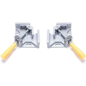 Unbranded (As show, One size) 2 Pcs 90 Angle Clamp, Corner Vise Aluminum Alloy Corner Weld Unbranded (As show, One size) 2 Pcs 90 Angle Clamp, Corner Vise Aluminum Alloy Corner Weld
