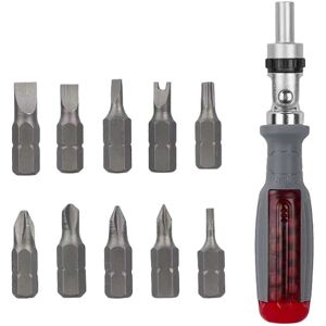 Unbranded (Single angle screwdr, One size) Ratchet Screwdriver Set Ergonomic Handle Bits f Unbranded (Single angle screwdr, One size) Ratchet Screwdriver Set Ergonomic Handle Bits f