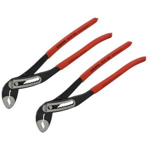 Knipex 8801250 Alligator Waterpump Pliers PVC Grip 50mm Capacity 250mm Twin Pack Knipex 8801250 Alligator Waterpump Pliers PVC Grip 50mm Capacity 250mm Twin Pack