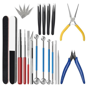 Saudism 23pcs Metal Puzzle Tool Kit,Metal Model Kit Includ Plier Bending Assist Tools Fi Saudism 23pcs Metal Puzzle Tool Kit,Metal Model Kit Includ Plier Bending Assist Tools Fi