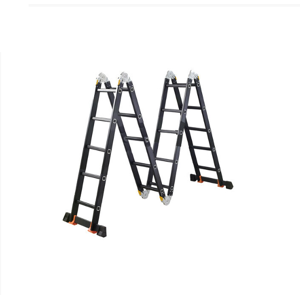 Unbranded 5.7M Multi Purpose Aluminium Folding Telescopic Ladder Extendable UK Unbranded 5.7M Multi Purpose Aluminium Folding Telescopic Ladder Extendable UK