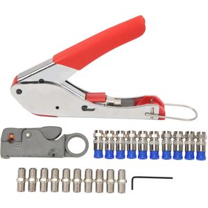 Unbranded Coaxial Cable Crimper Coax Wire Stripper Crimping Unbranded Coaxial Cable Crimper Coax Wire Stripper Crimping