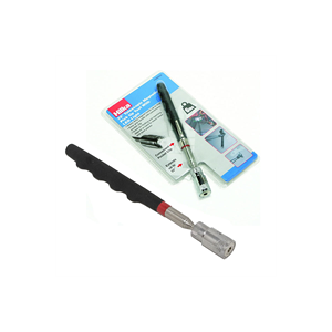 Hilka Tools 32 Inch Telescopic Mag Pick Up Tool & Light - Black Hilka Tools 32 Inch Telescopic Mag Pick Up Tool & Light - Black