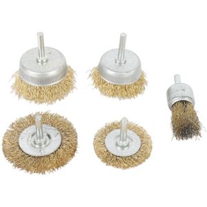 Unbranded 5Pcs Wire Wheel Brush Stainless Steel Coarse Unbranded 5Pcs Wire Wheel Brush Stainless Steel Coarse