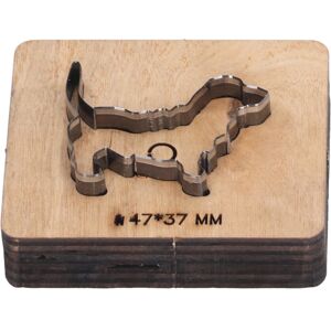 Unbranded Leather Cutting Die Dog Shape Punch Cutter Craft Unbranded Leather Cutting Die Dog Shape Punch Cutter Craft