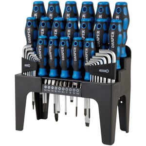 Draper 44 Piece Precision Screwdriver Hex Key and Bit Set Soft Grip Drivers Ha Draper 44 Piece Precision Screwdriver Hex Key and Bit Set Soft Grip Drivers Ha