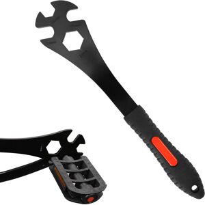 Oumers Bike Pedal Wrench, Bicycle Pedal Removal Tool Spanner with 323mm Extra Lo Oumers Bike Pedal Wrench, Bicycle Pedal Removal Tool Spanner with 323mm Extra Lo