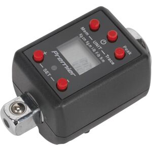 Sealey Digital Torque Adaptor 1/2"Sq Drive 40-200Nm(29.5-147.5lb.ft) STW290 Sealey Digital Torque Adaptor 1/2"Sq Drive 40-200Nm(29.5-147.5lb.ft) STW290