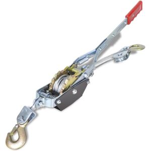 vidaXL Cable Puller 1000kg with 2 Gears Hand Manual Winch Car Vehicle Moving vidaXL Cable Puller 1000kg with 2 Gears Hand Manual Winch Car Vehicle Moving