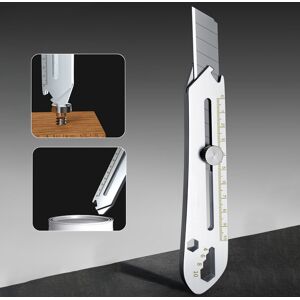 Unbranded (Silver) Cutter Knife 18mm Heavy Multi-Purpose Knife Stainless Steel Knife Multi Unbranded (Silver) Cutter Knife 18mm Heavy Multi-Purpose Knife Stainless Steel Knife Multi