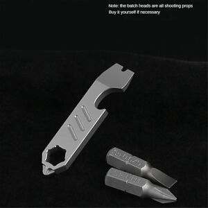 Unbranded For Tc4 Titanium Alloy Crowbar Bottle Opener Graduated Scale Wrench Outdoor Tool Unbranded For Tc4 Titanium Alloy Crowbar Bottle Opener Graduated Scale Wrench Outdoor Tool
