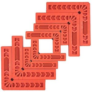 Unbranded For 8pcs Positioning Squares For Woodworking 90 Degree Corner Right Angle Clamps Unbranded For 8pcs Positioning Squares For Woodworking 90 Degree Corner Right Angle Clamps