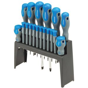 Silverline Gripped Screwdriver Set (Pack of 18) Silverline Gripped Screwdriver Set (Pack of 18)