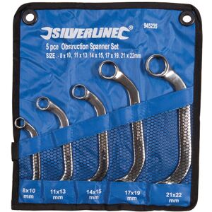 Silverline Obstruction Spanner Set (Pack of 5) Silverline Obstruction Spanner Set (Pack of 5)