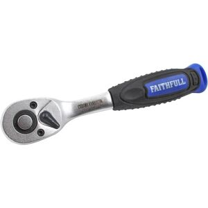 Faithfull 1/4in Drive Quick Release Ratchet Handle FAISOCRAT14Q Faithfull 1/4in Drive Quick Release Ratchet Handle FAISOCRAT14Q