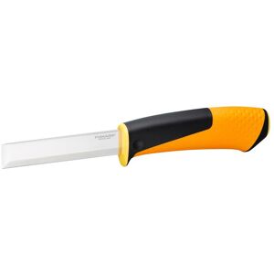 Fiskars Carpenter's Chisel Tool with Sharpener Holster Stay Sharp 1023621 Fiskars Carpenter's Chisel Tool with Sharpener Holster Stay Sharp 1023621