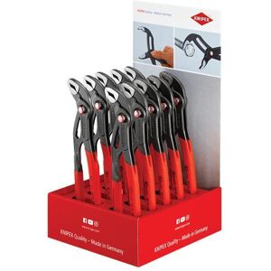 Knipex Cobra Quickset Waterpump Pliers Counter Display (10 X Kpx8721250) Knipex Cobra Quickset Waterpump Pliers Counter Display (10 X Kpx8721250)