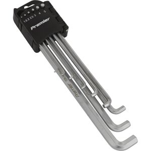 Sealey Ak7174 Hex Key Set 9Pc Extra-Long Stubby Element Metric Sealey Ak7174 Hex Key Set 9Pc Extra-Long Stubby Element Metric