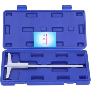 Unbranded Depth Vernier Caliper Metal Gauge 0.02mm High Unbranded Depth Vernier Caliper Metal Gauge 0.02mm High