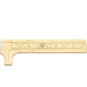 Unbranded Double Scale Vernier Caliper Portable Brass Unbranded Double Scale Vernier Caliper Portable Brass