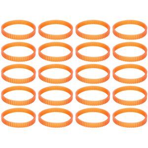 Unbranded 20Pcs Electric Planer Ribbed Belt MultiGroove Unbranded 20Pcs Electric Planer Ribbed Belt MultiGroove