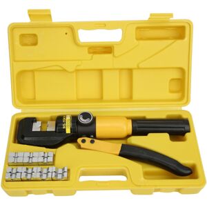 Unbranded 8 Ton Hydraulic Wire Cable Lug Terminal Crimper Unbranded 8 Ton Hydraulic Wire Cable Lug Terminal Crimper