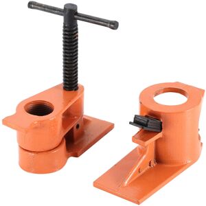 Unbranded Heavy Duty 1 inch Pipe Clamp Jaws Vise Fixture Set Unbranded Heavy Duty 1 inch Pipe Clamp Jaws Vise Fixture Set