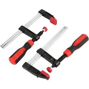 Unbranded 2Pcs Heavy Duty F Clamps Woodworking Bar Clips Unbranded 2Pcs Heavy Duty F Clamps Woodworking Bar Clips