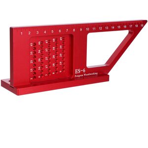 Unbranded Aluminum Alloy Woodworking Scribing Ruler Gauge Unbranded Aluminum Alloy Woodworking Scribing Ruler Gauge