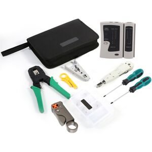 Unbranded RJ45 RJ11 Crimper Cable Tester Cutter Punch Tool Unbranded RJ45 RJ11 Crimper Cable Tester Cutter Punch Tool