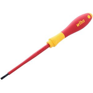 Wiha 32015 Insulated SoftFinish Slotted Screwdriver 3.5mm x 100mm Wiha 32015 Insulated SoftFinish Slotted Screwdriver 3.5mm x 100mm