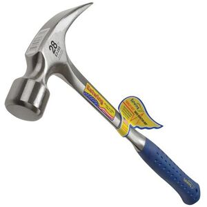 Estwing Straight Claw Framing Hammer, Vinyl Grip Estwing Straight Claw Framing Hammer, Vinyl Grip