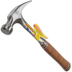 Estwing Straight Claw Hammer, Leather Grip Estwing Straight Claw Hammer, Leather Grip