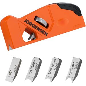 JORGENSEN Chamfer Plane for Woodworking, Edge Corner Flattening Tool for Wood, 4 JORGENSEN Chamfer Plane for Woodworking, Edge Corner Flattening Tool for Wood, 4