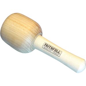 Faithfull FAICM90HD Wood Carvers Beech Mallet 90mm (3.5in) 440g (15.5oz) Faithfull FAICM90HD Wood Carvers Beech Mallet 90mm (3.5in) 440g (15.5oz)