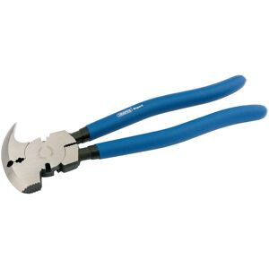 Draper 260mm Fencing Pliers Soft Cushion Grip Wire Cutters Nail Puller Remov Draper 260mm Fencing Pliers Soft Cushion Grip Wire Cutters Nail Puller Remov