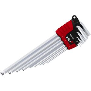 Wiha Ergostar Magicring Hex Ball End L-key Set, 9 Piece Wiha Ergostar Magicring Hex Ball End L-key Set, 9 Piece