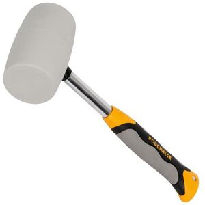 Roughneck White Rubber Mallet, Non-marking Roughneck White Rubber Mallet, Non-marking