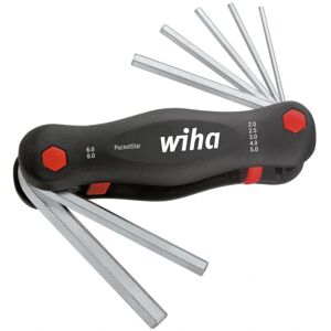 Wiha Pocketstar Hex Key Set, 7 Piece (2-8mm) Wiha Pocketstar Hex Key Set, 7 Piece (2-8mm)