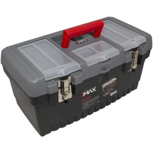 Hilka MTB19 Max 19" Toolbox & Organiser, Black;grey Hilka MTB19 Max 19" Toolbox & Organiser, Black;grey